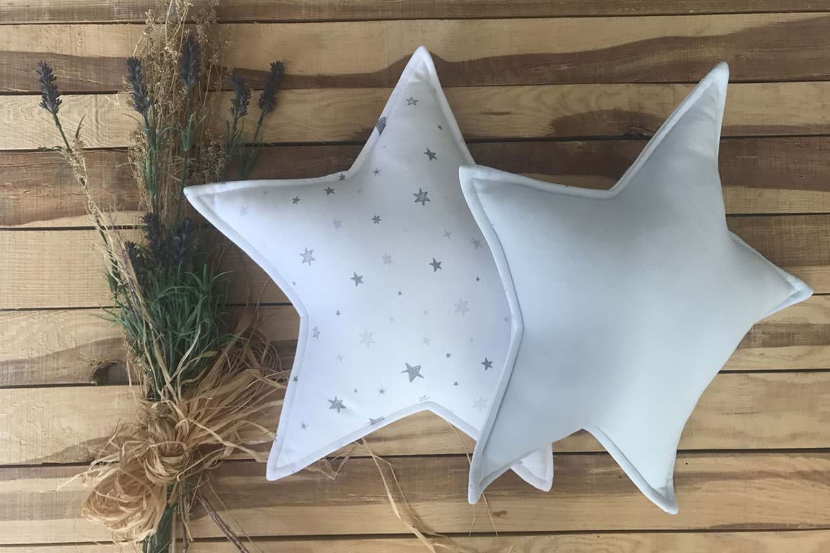 Picture of CIELO AZUR SMALL STAR PILLOW